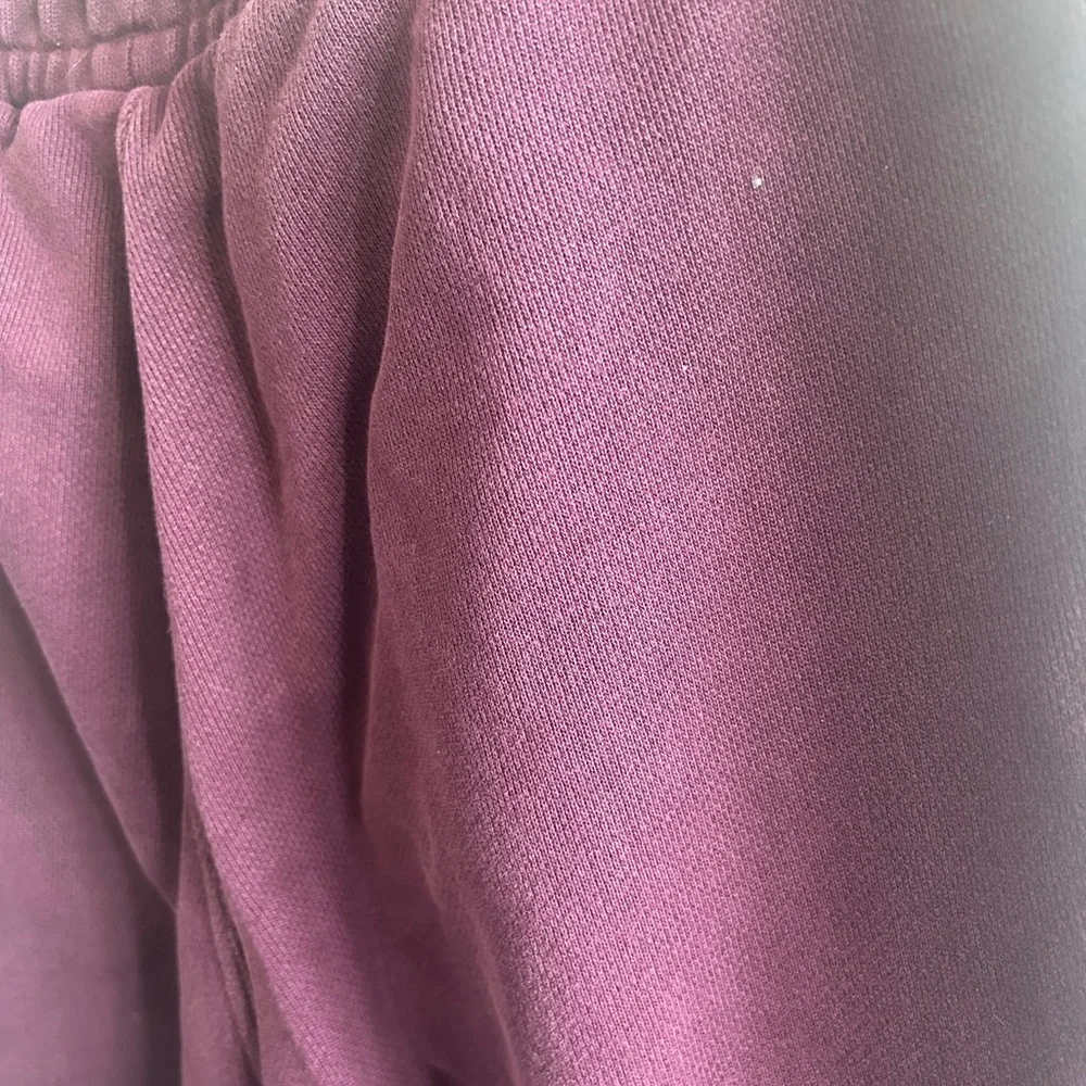 adidas Purple Jogger Sweatpants with White 3-Stripes - Picture 10 of 10